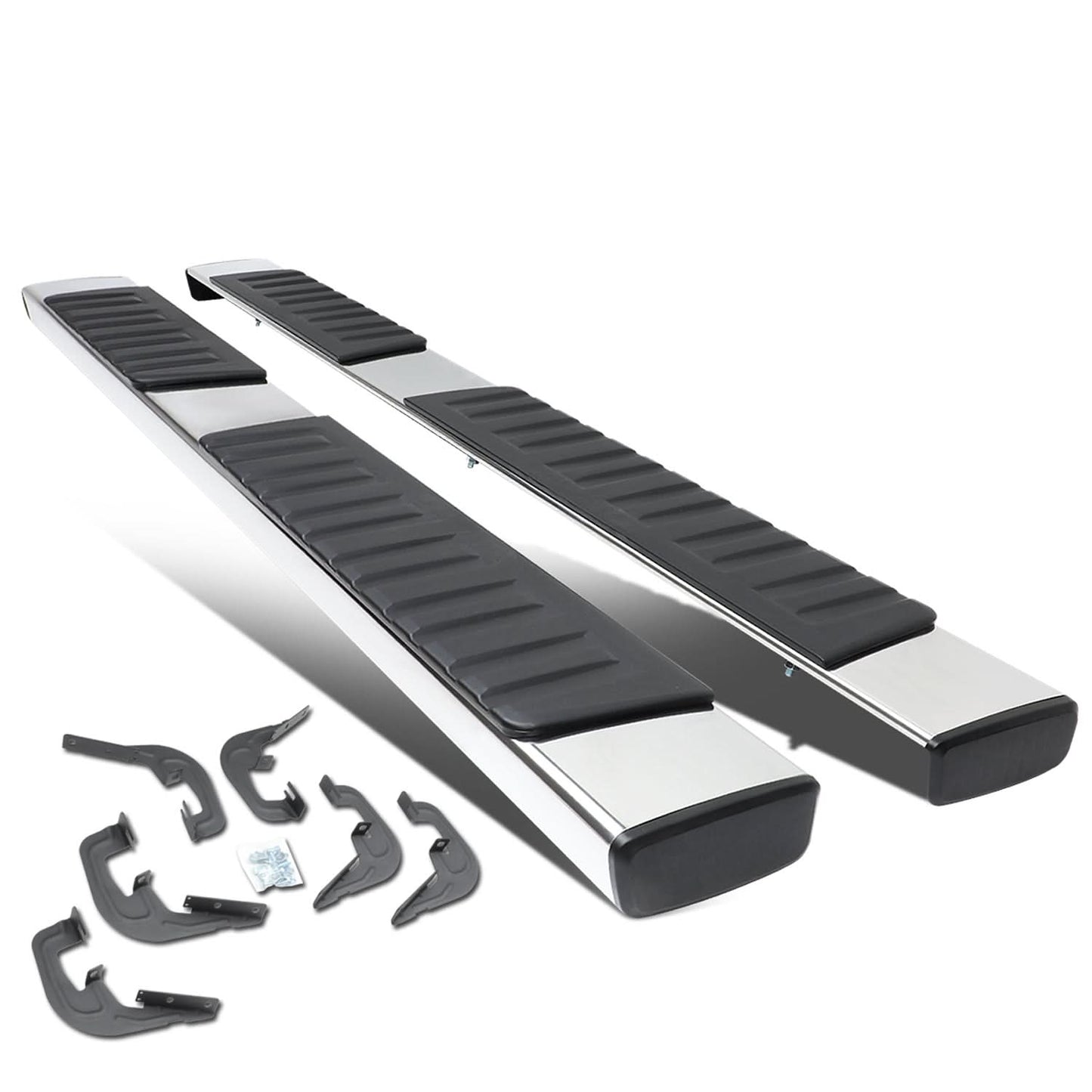 07-19 Chevrolet Silverado GMC Sierra 6" Straight Nerf Bars Extended Cab