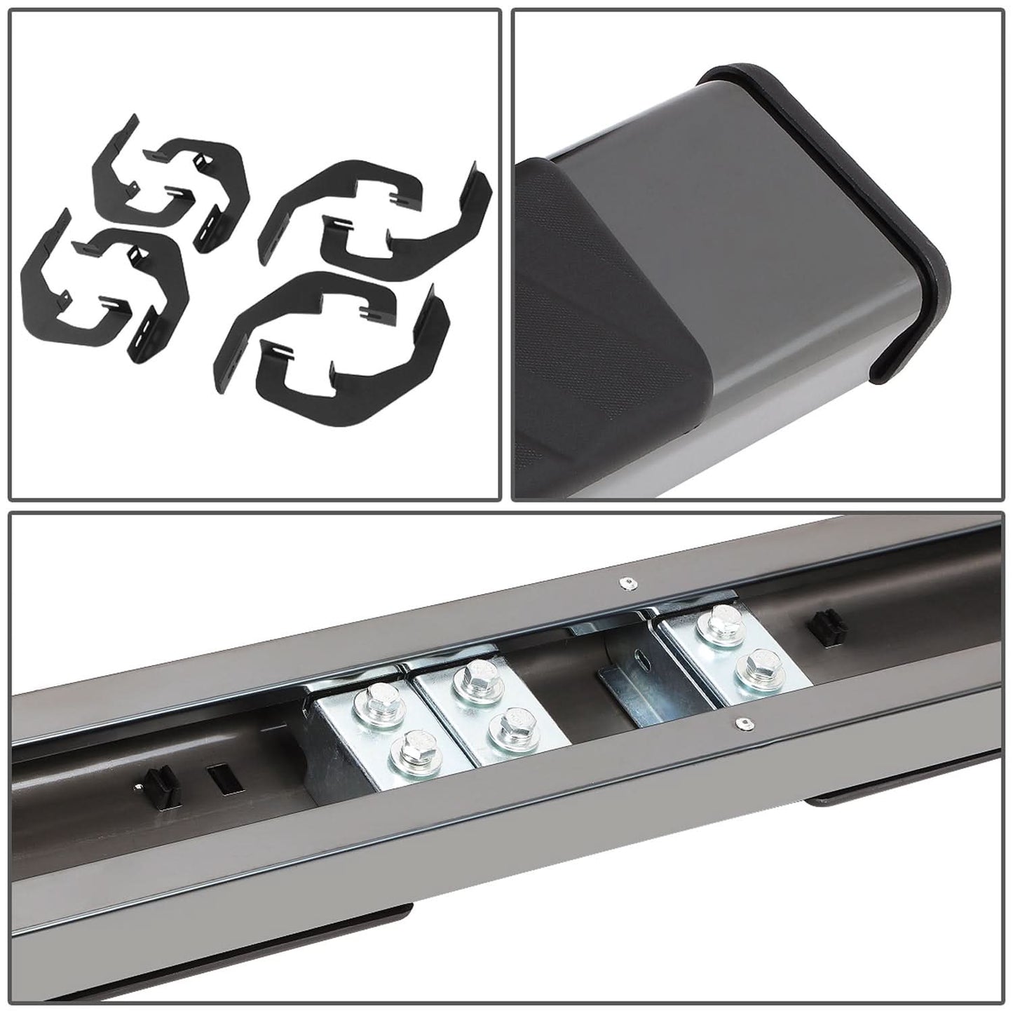07-19 Chevy Silverado GMC Sierra 5" Oval Nerf Bar Step Bar Steel