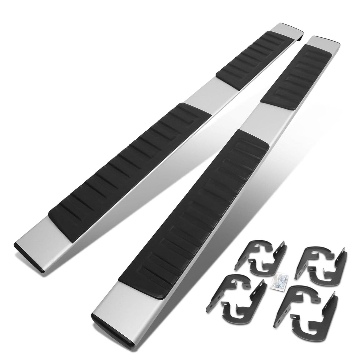 04-14 Ford F-150 Extended Cab 6 Inch Flat Board Nerf Bar Chrome