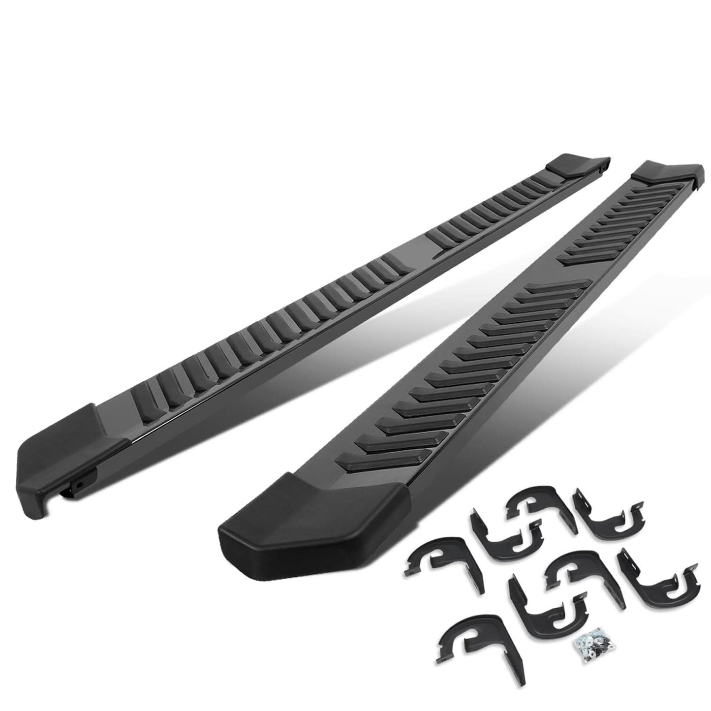 04-14 Ford F-150 Extended Cab 6 Inch Nerf Bars Black