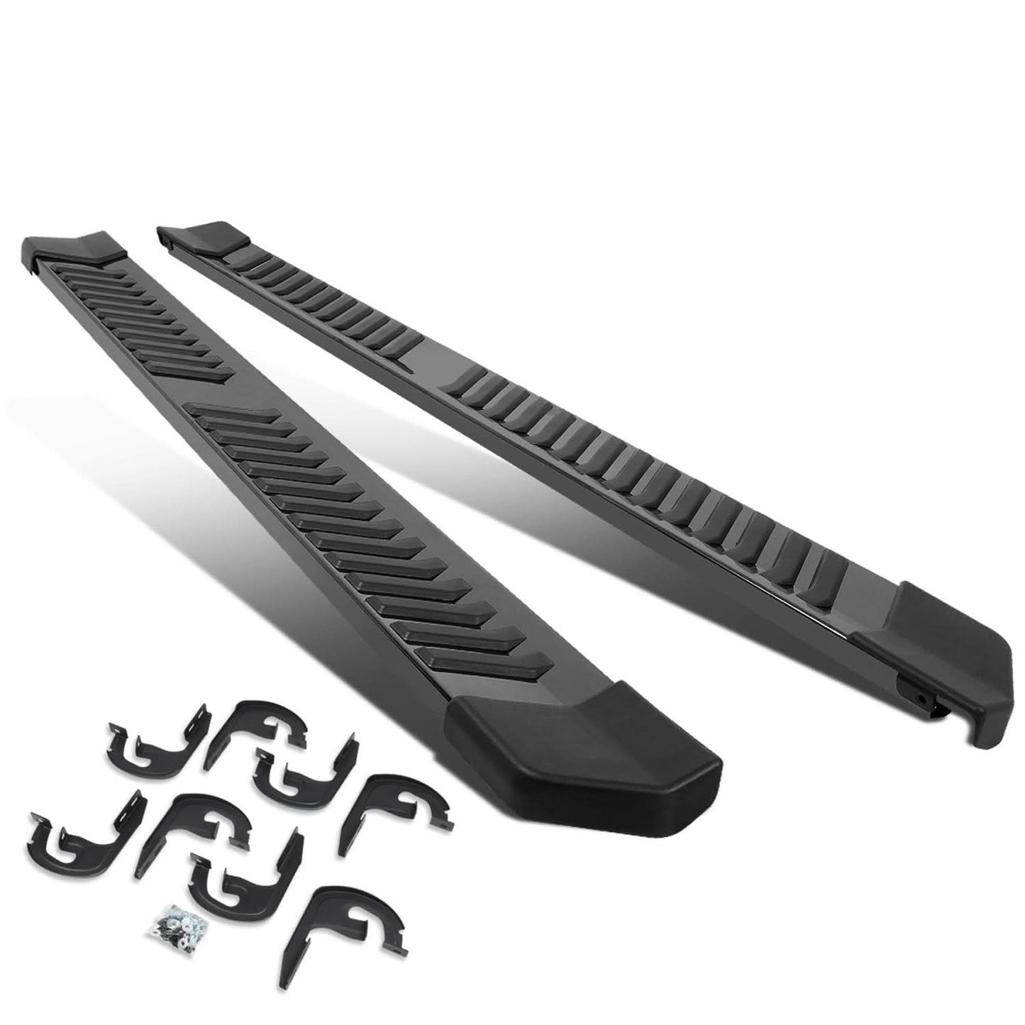 04-14 Ford F-150 Extended Cab 6 Inch Nerf Bars Black