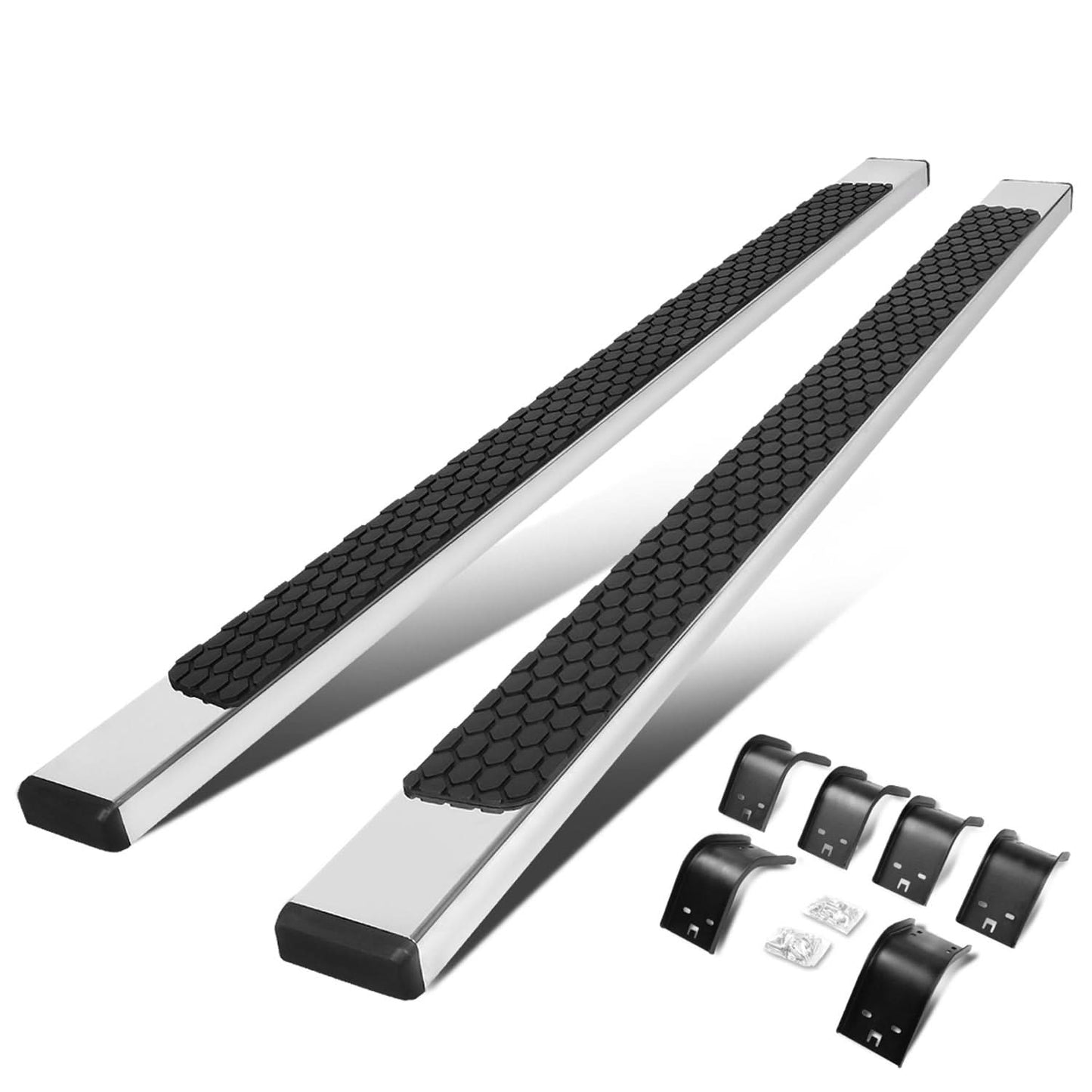 09-18 Dodge Ram 1500 / 11-20 Ram 2500/3500 5" Chrome/Black Nerf Bars