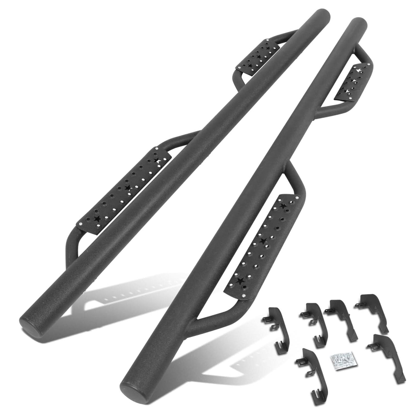 07-18 Chevy Silverado GMC Sierra Step Down Nerf Bar Extended Cab