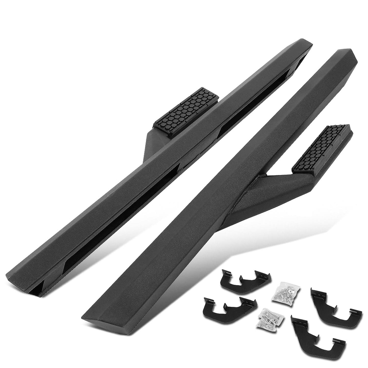 07-19 Chevy Silverado GMC Sierra Side Arm Style 3" Nerf Bar Aluminum
