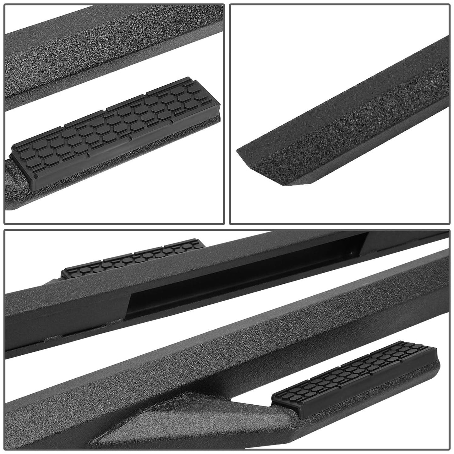 07-19 Chevy Silverado GMC Sierra Side Arm Style 3" Nerf Bar Aluminum