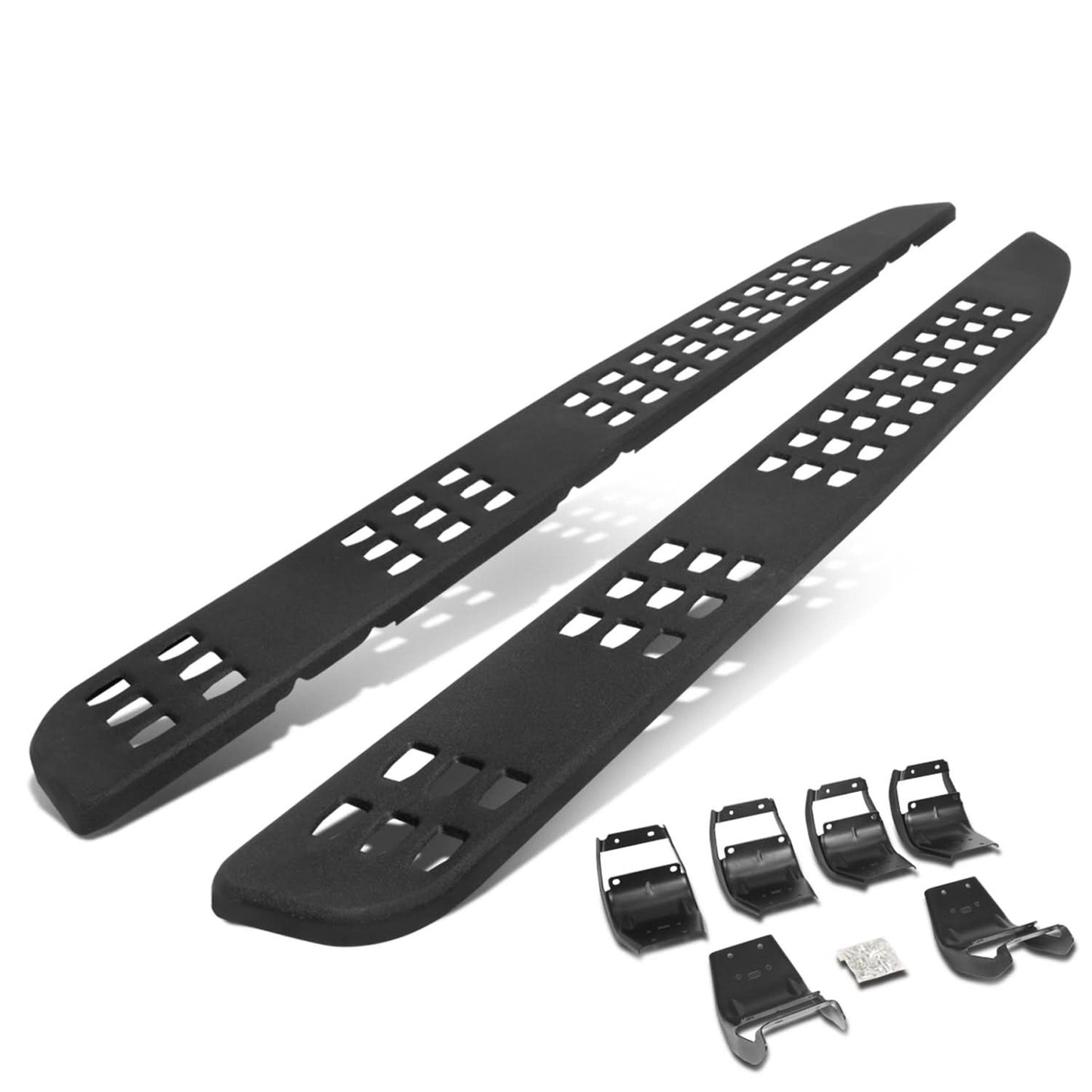 15-20 Ford F-150 / 17-20 F-250 F-350 Raptor Style Nerf Bars Crew Cab Black
