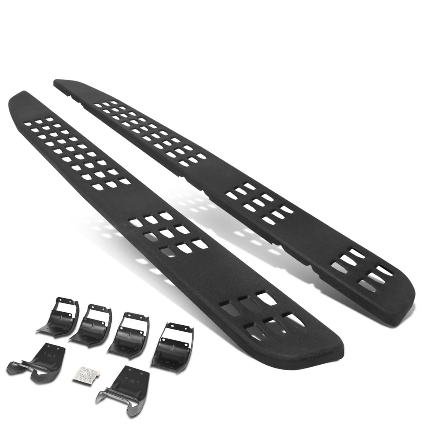 15-20 Ford F-150 / 17-20 F-250 F-350 Raptor Style Nerf Bars Crew Cab Black
