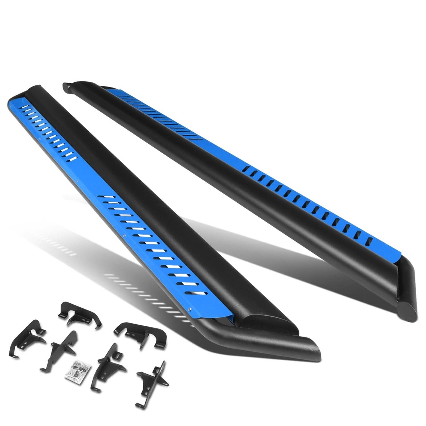 2018-2020 Jeep Wrangler JL Unlimited Blue Nerf Bars Step Bars
