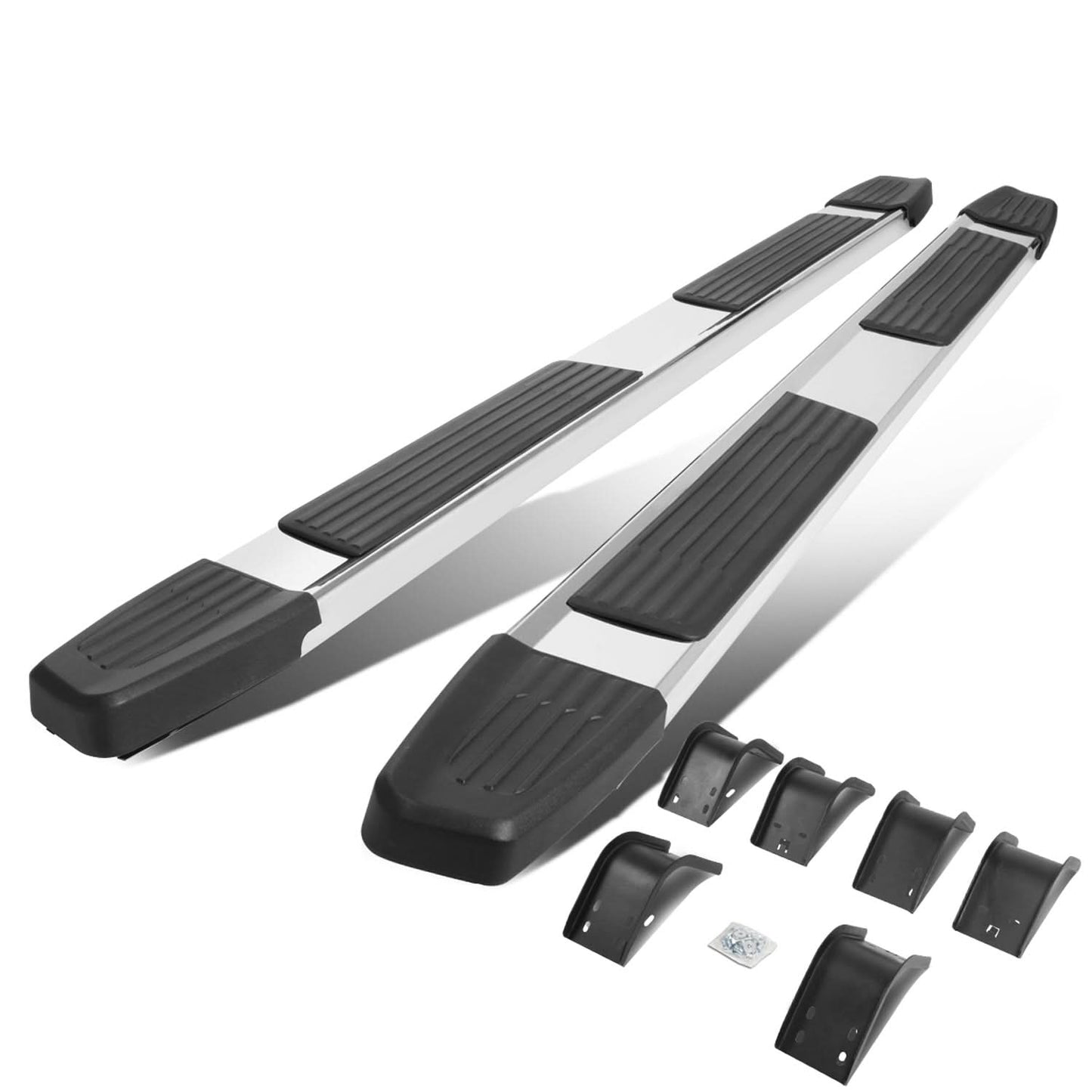 09-20 Dodge Ram 5.25" Chrome/Black Nerf Bars - Crew Cab