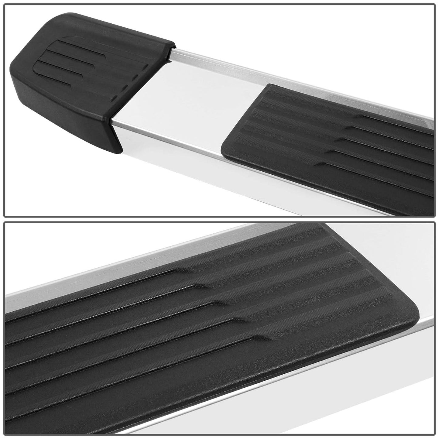 09-20 Dodge Ram 1500/2500/3500 Crew Cab 5.25" Nerf Bars Chrome/Black