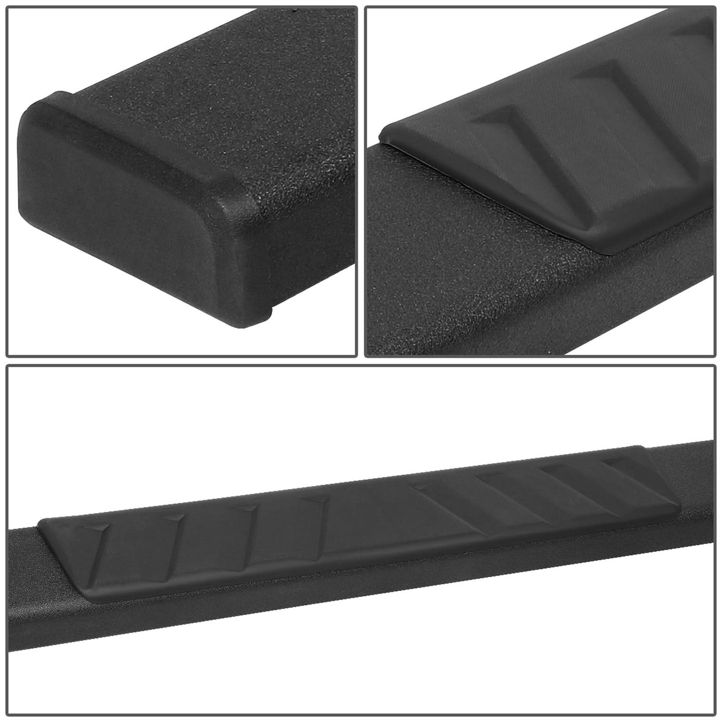 2019-2020 Chevrolet Silverado GMC Sierra 5" Black Running Boards