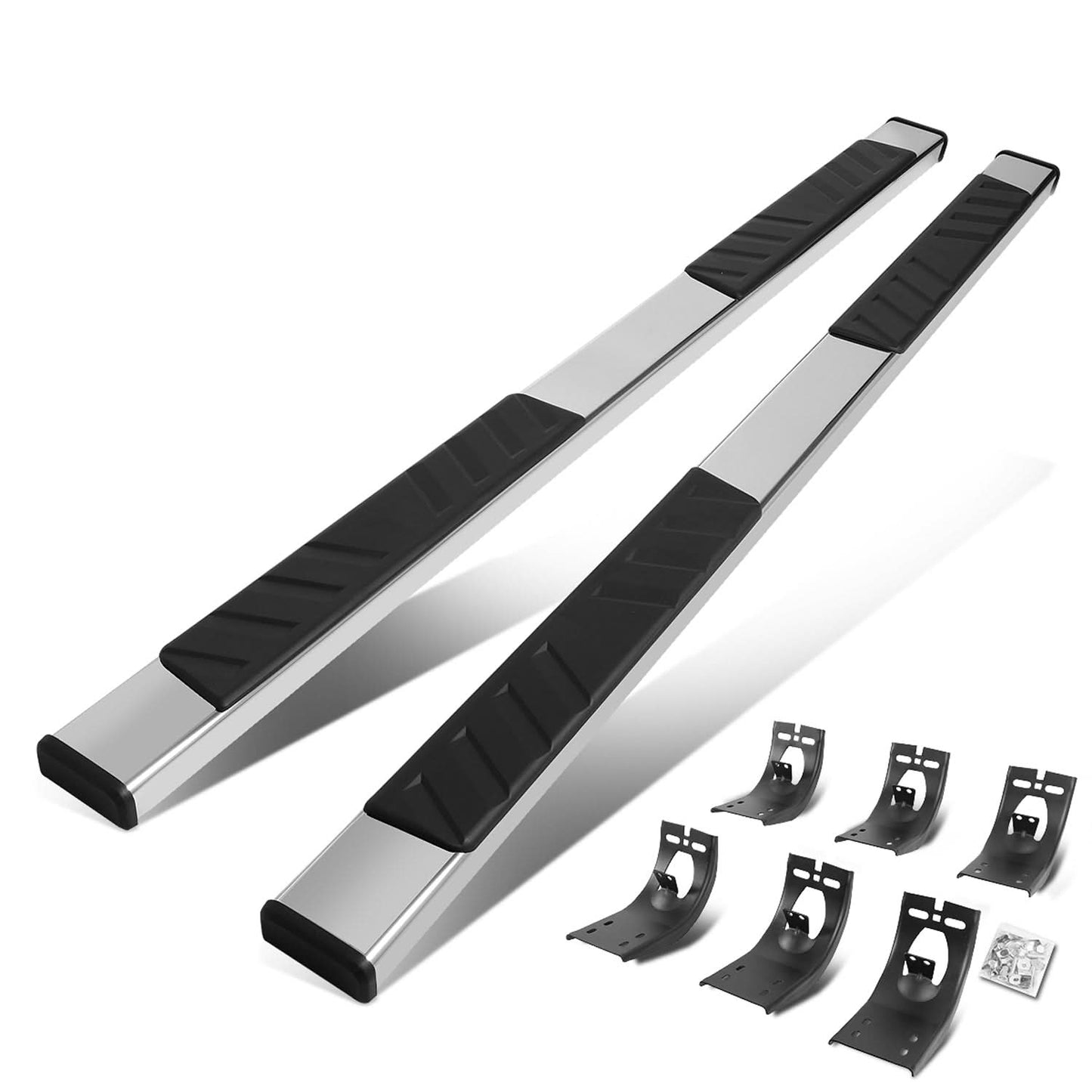 09-18 Dodge Ram 1500 / 11-20 Ram 2500 3500 5" Nerf Bars Chrome/Black