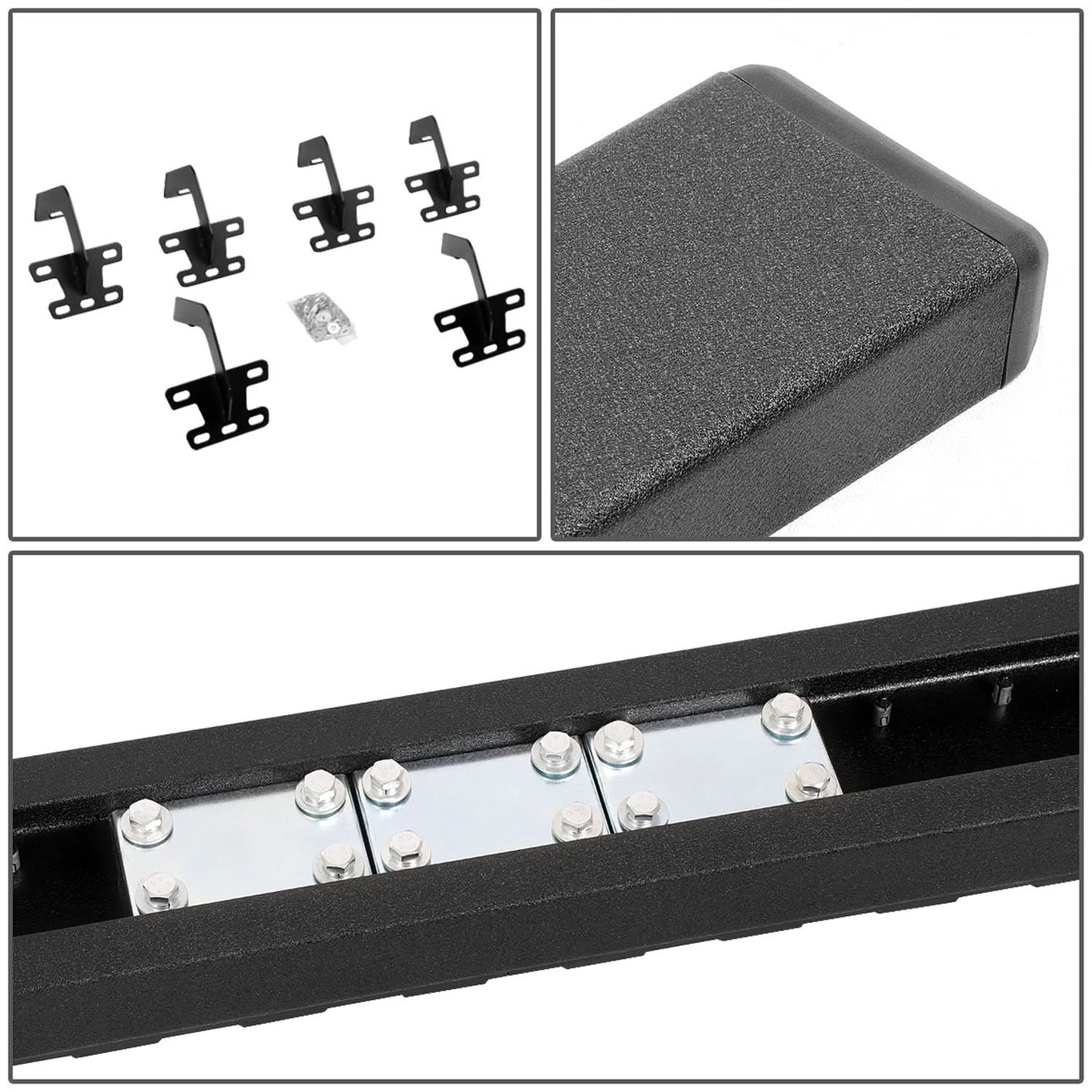 2019-2020 Dodge Ram 1500 Crew Cab 5" Nerf Bars with Honeycomb Pads
