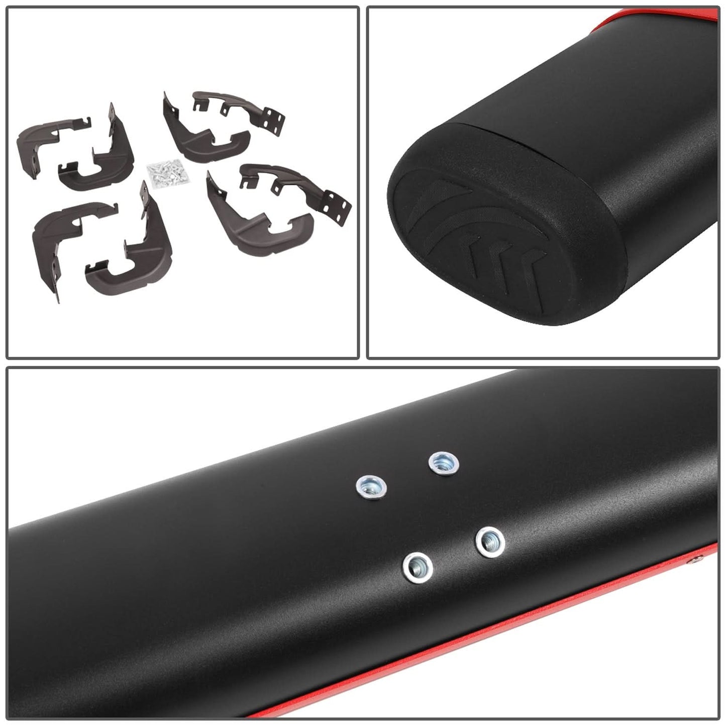 2019-2020 Chevrolet Silverado GMC Sierra 5 Inch Nerf Bars Black