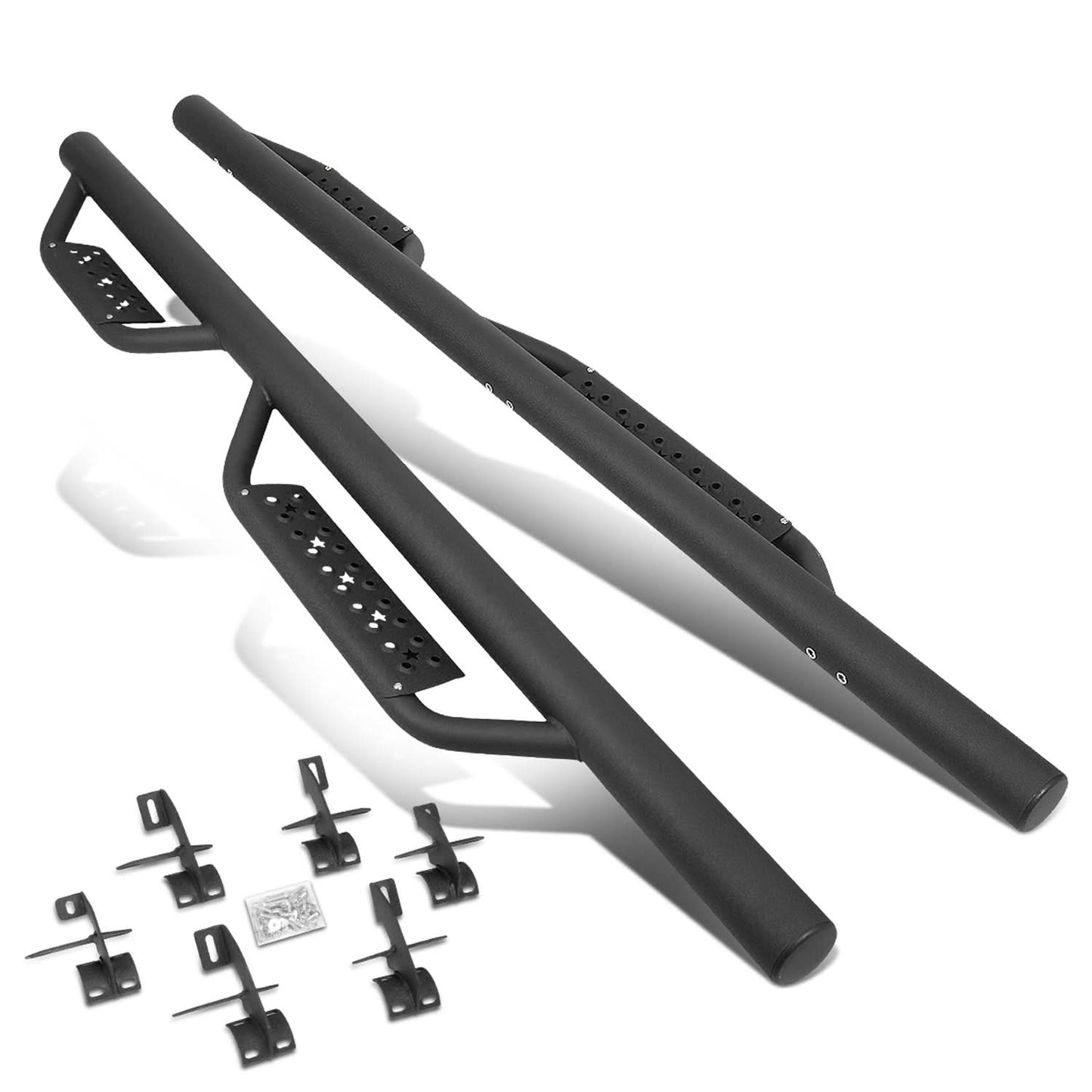 2018-2020 Jeep Wrangler JL 4-Door Drop Side Nerf Bars 4.35"