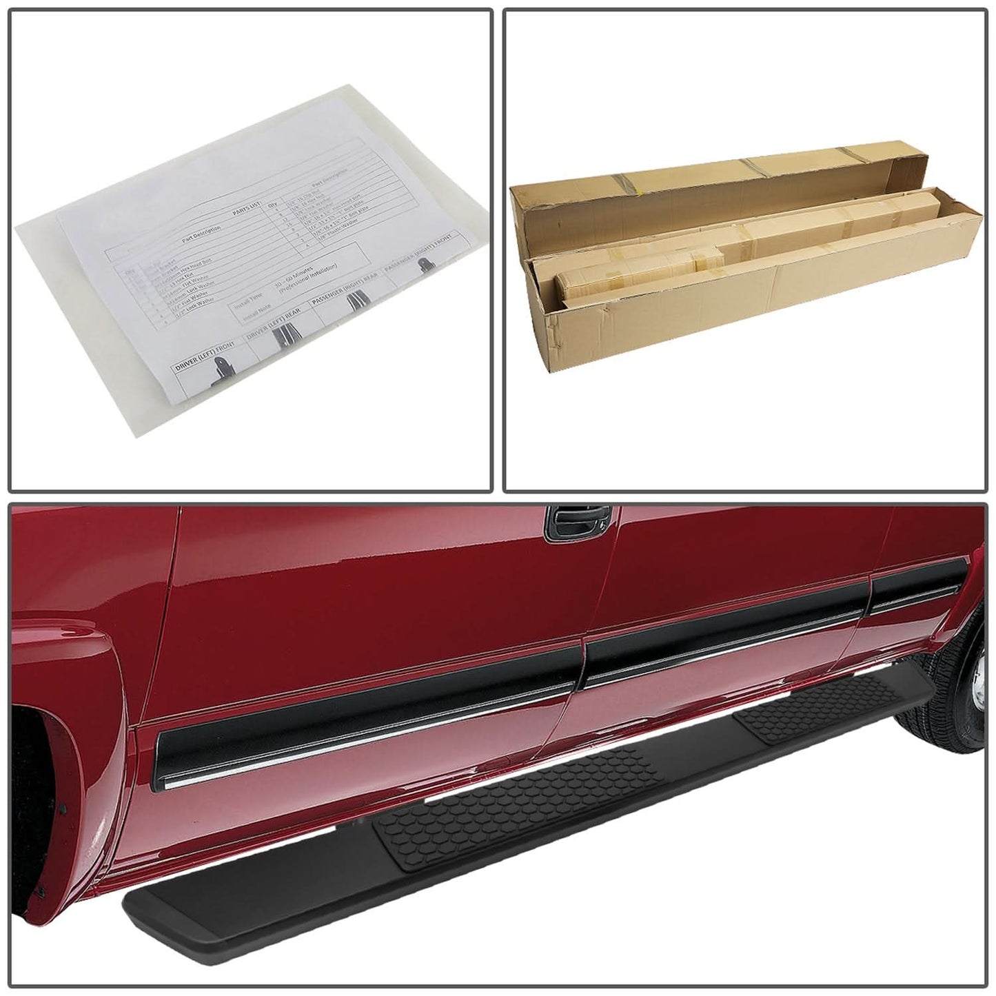 2015-2020 Ford F-150 / 2017-2020 F-250 F-350 5.5" Nerf Step Bar
