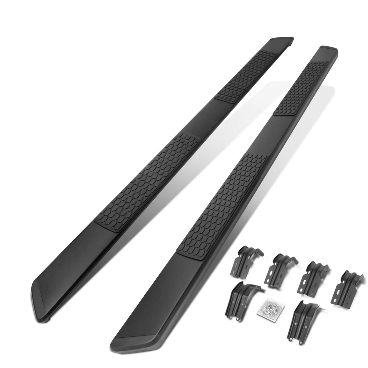 99-16 Ford F-250 F-350 F-450 F-550 Super Duty 5.5" Nerf Bars Black
