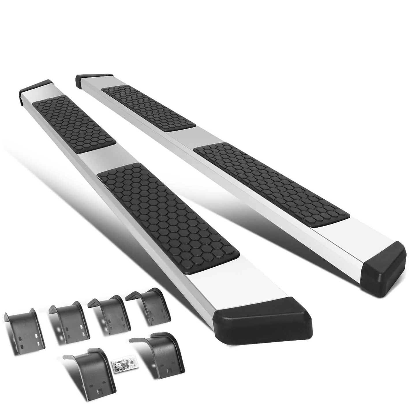 09-15 Dodge Ram 5.5" Honeycomb Nerf Bar Step - Chrome/Black