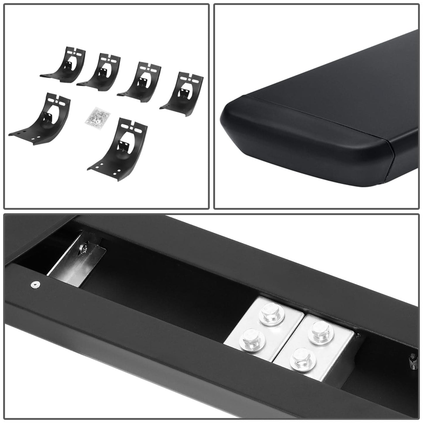 09-20 Dodge Ram 5.5" Honeycomb Step Nerf Bars - Extended Cab Black
