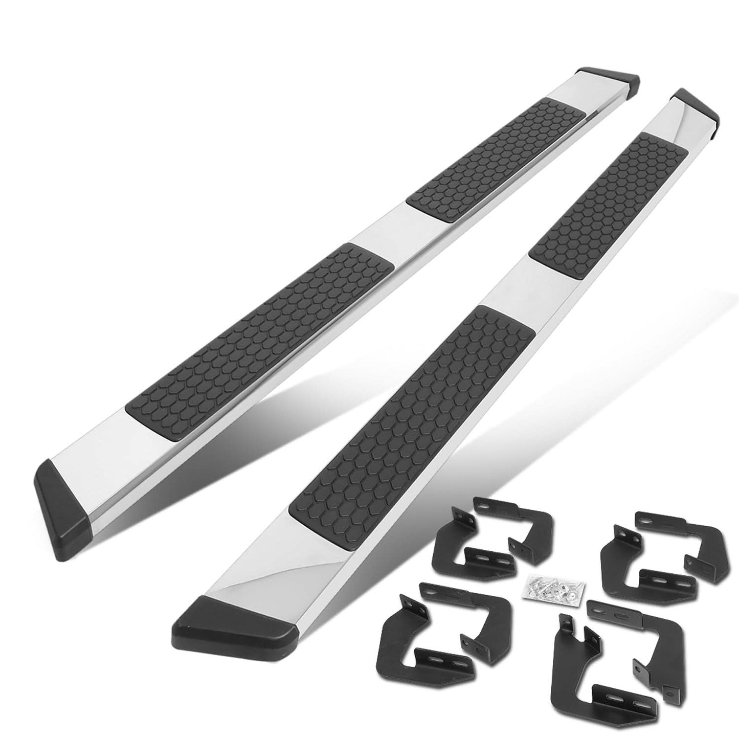 07-21 Toyota Tundra Extended Crew Cab 5.5" Honeycomb Step Nerf Bars