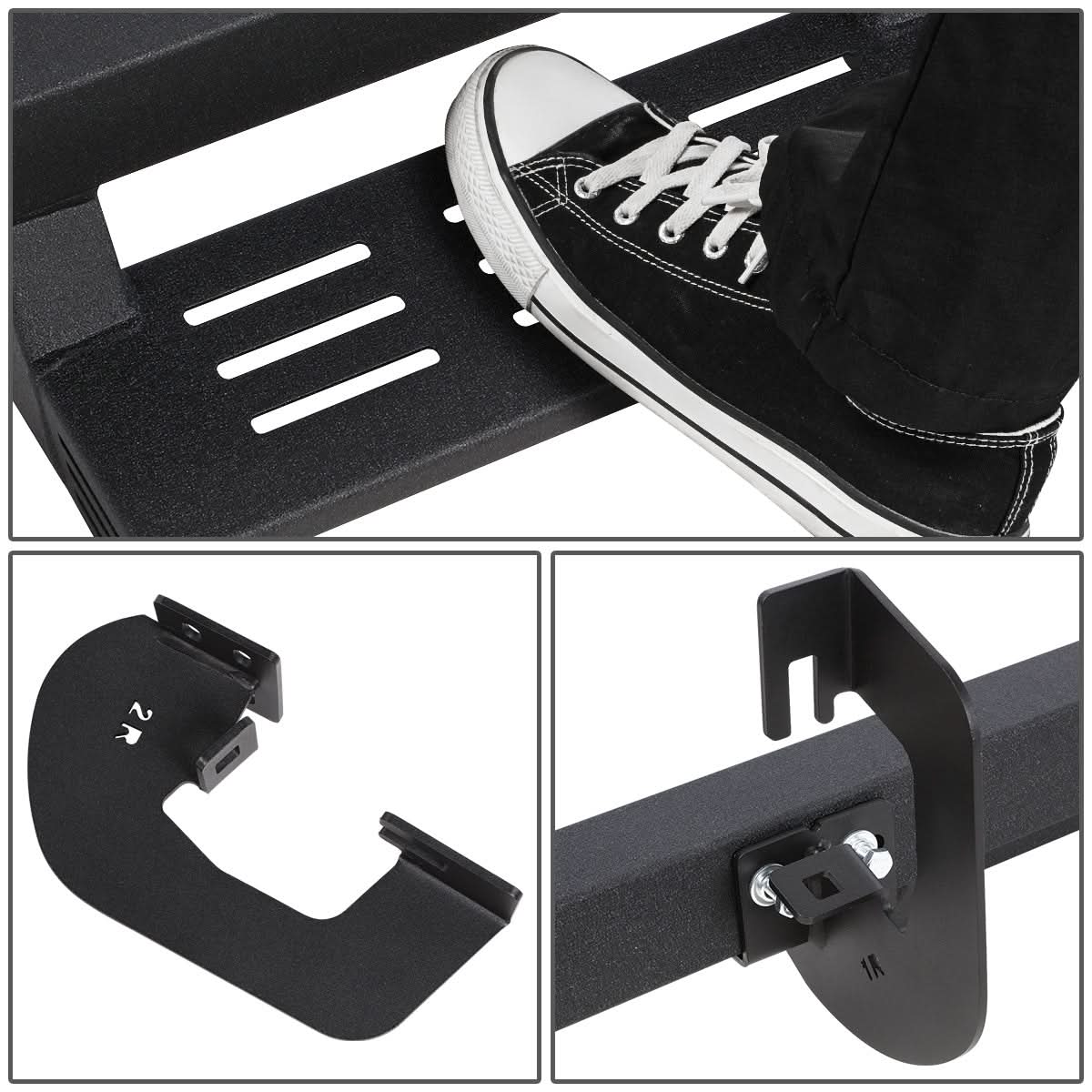07-19 Chevy Silverado GMC Sierra Crew Cab 4.75" Nerf Bar Step Bar