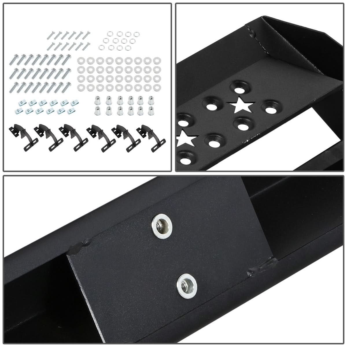09-22 Dodge Ram 1500/2500/3500 Crew Cab Nerf Bars 2.75" Mild Steel