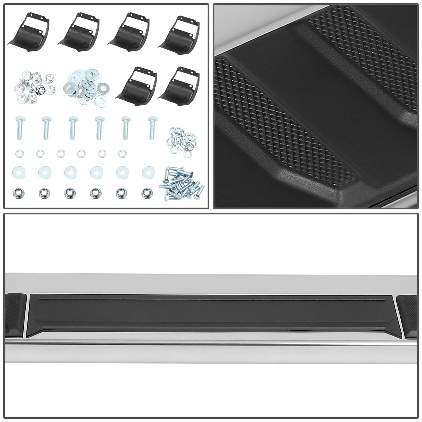 22-23 Ford F-150 SuperCrew Cab Nerf Bar / Step Bar Stainless Steel