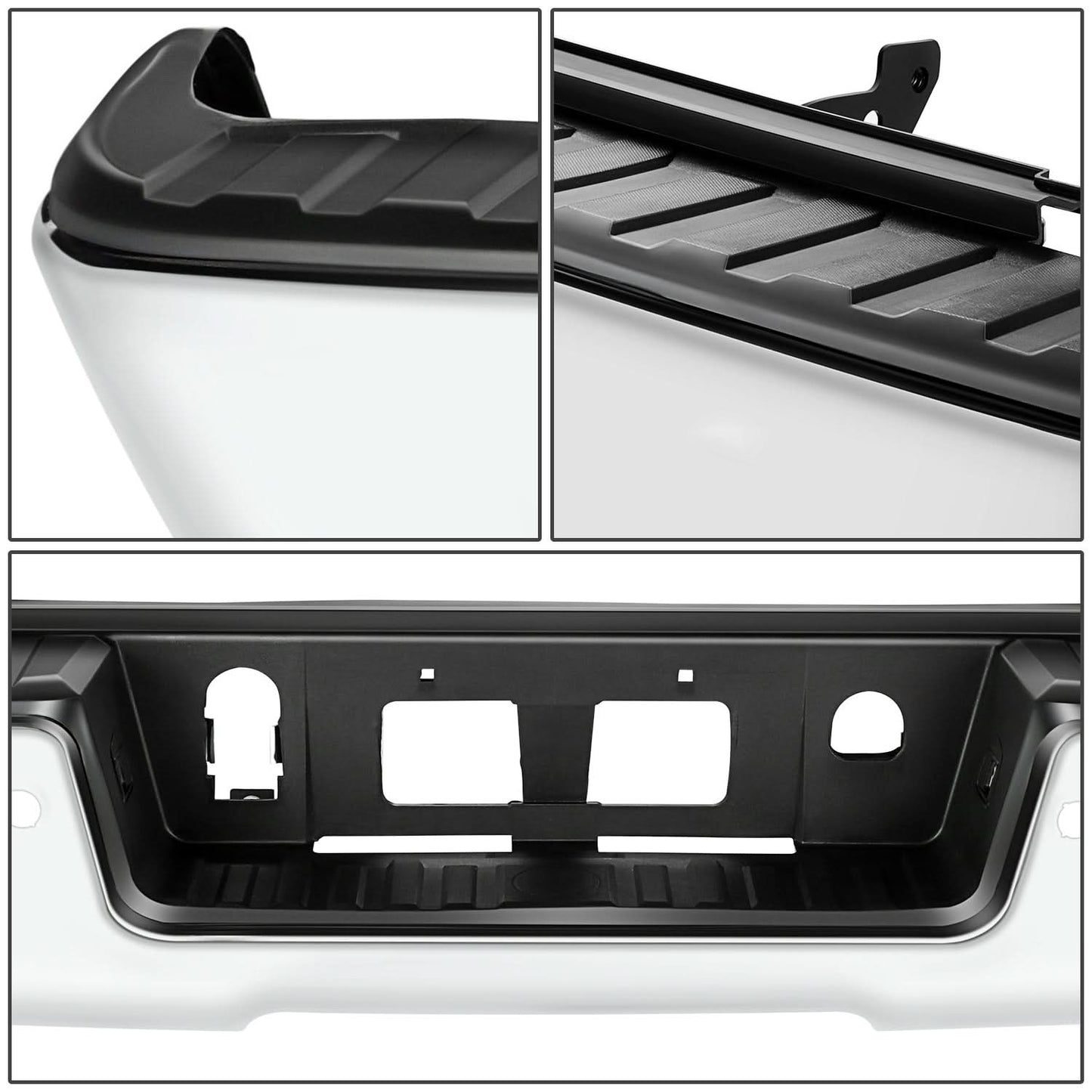 14-19 Chevrolet Silverado 1500 Rear Step Bumper - Chrome