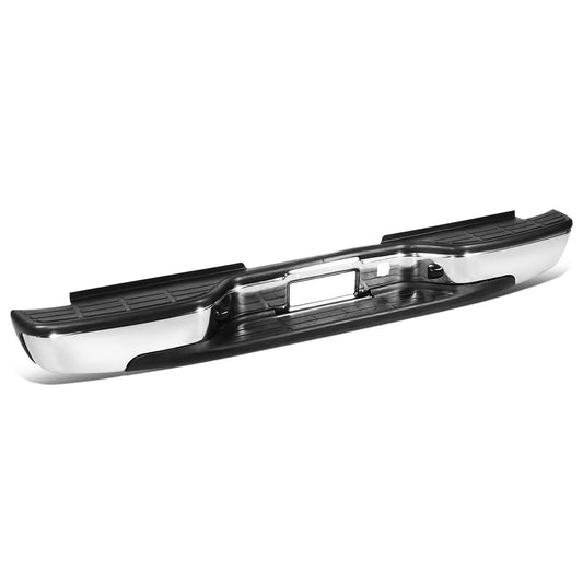 01-07 Chevy Silverado GMC Sierra 2500HD 3500 Rear Step Bumper Chrome