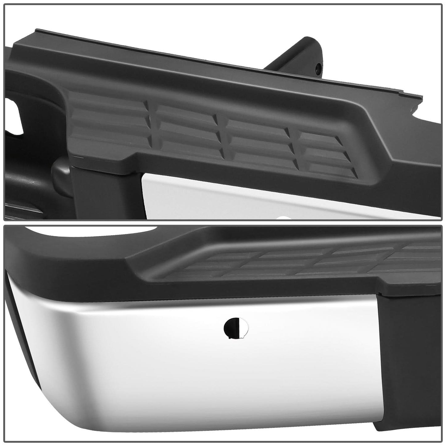 2007-2010 Chevrolet Silverado Sierra 2500 3500 Chrome Rear Step Bumper