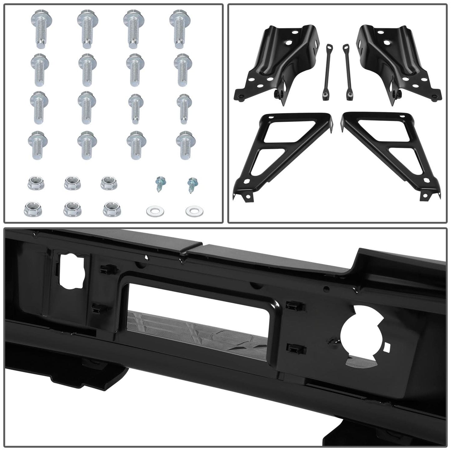 07-10 Chevrolet Silverado/GMC Sierra 2500/3500 HD Rear Step Bumper