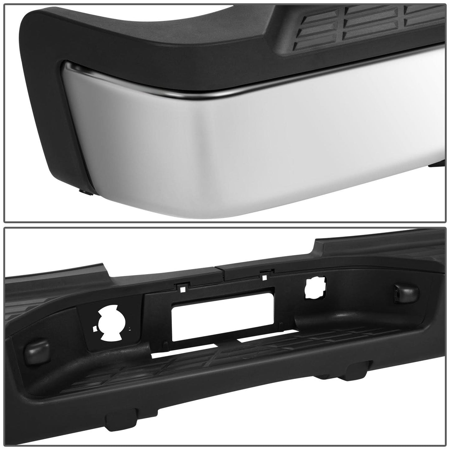 2011-2014 Chevrolet Silverado GMC Sierra 2500HD 3500HD Rear Step Bumper Chrome