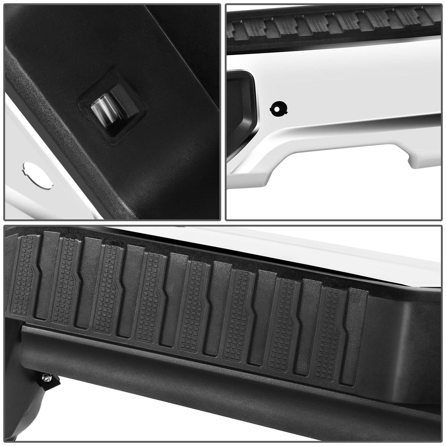 2019-2023 Chevrolet Silverado Sierra Corner Step Rear Bumper Chrome
