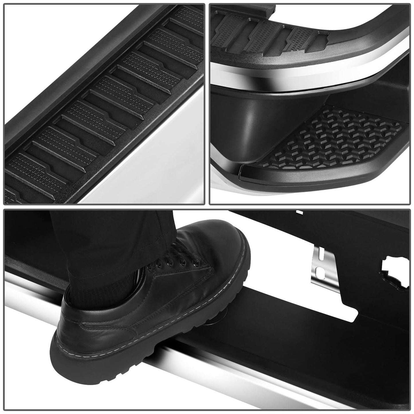 2019-2023 Chevrolet Silverado Sierra Corner Step Rear Bumper Chrome