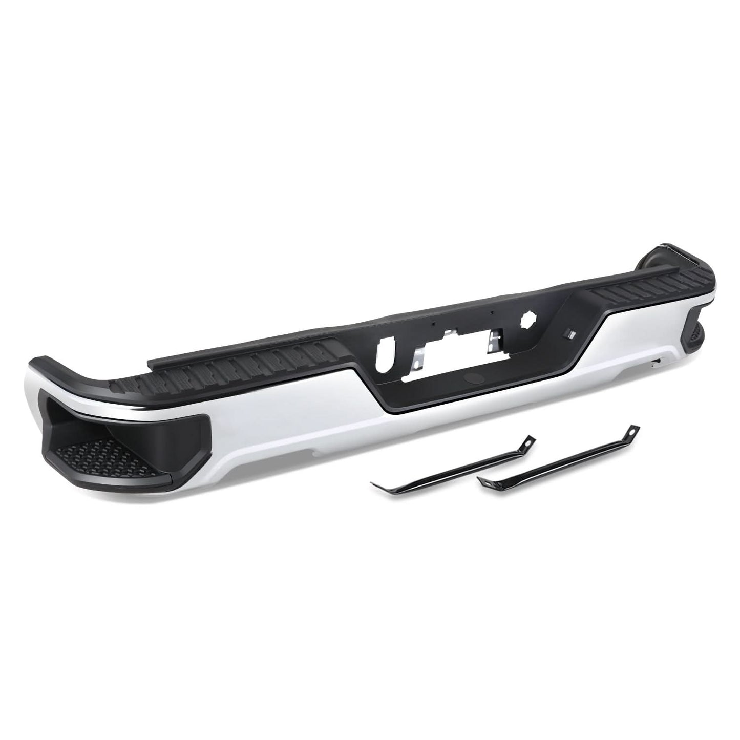 2019-2023 Chevrolet Silverado GMC Sierra Corner Step Rear Bumper Chrome