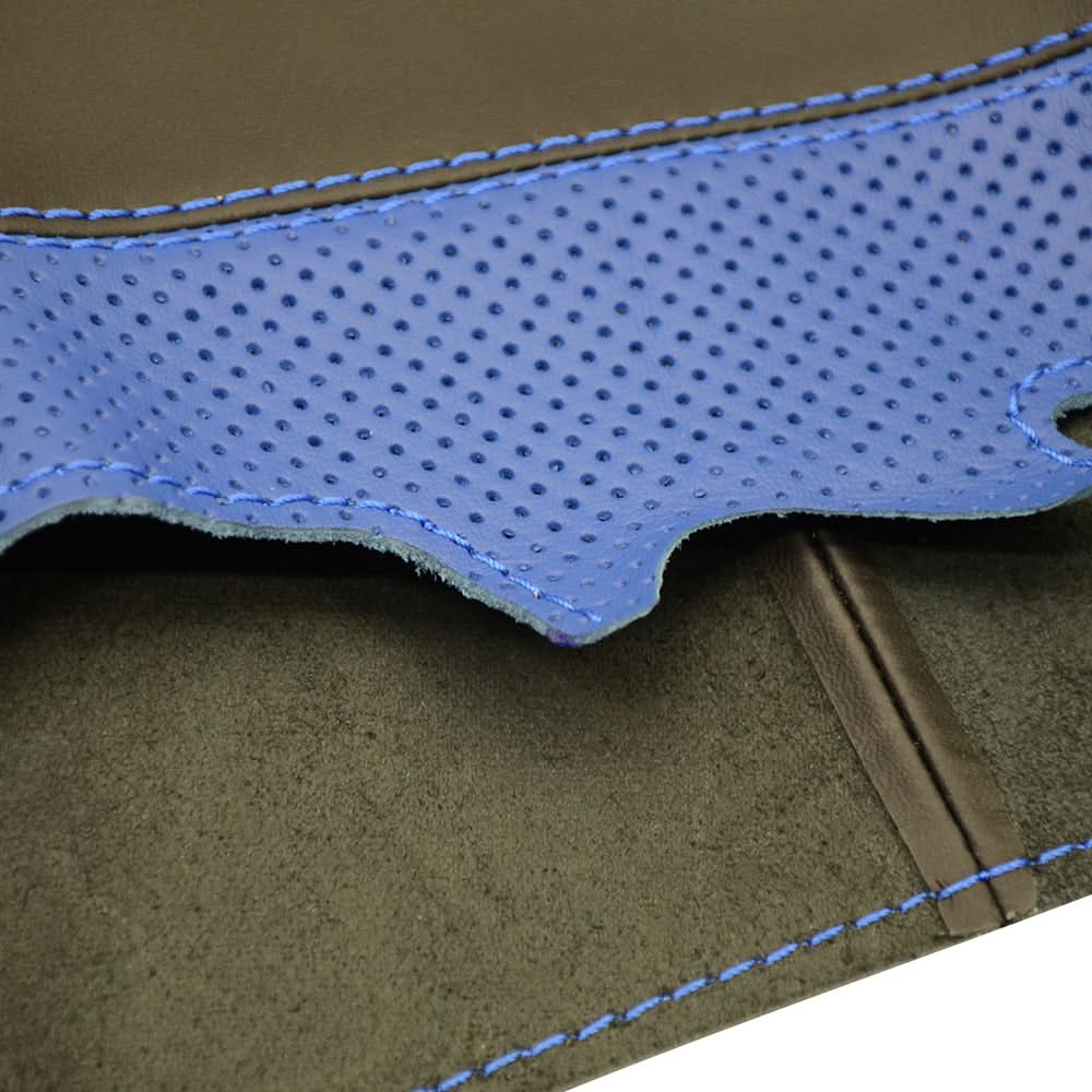 2008-2011 Honda Accord Black Blue Steering Wheel Wrap Sedan