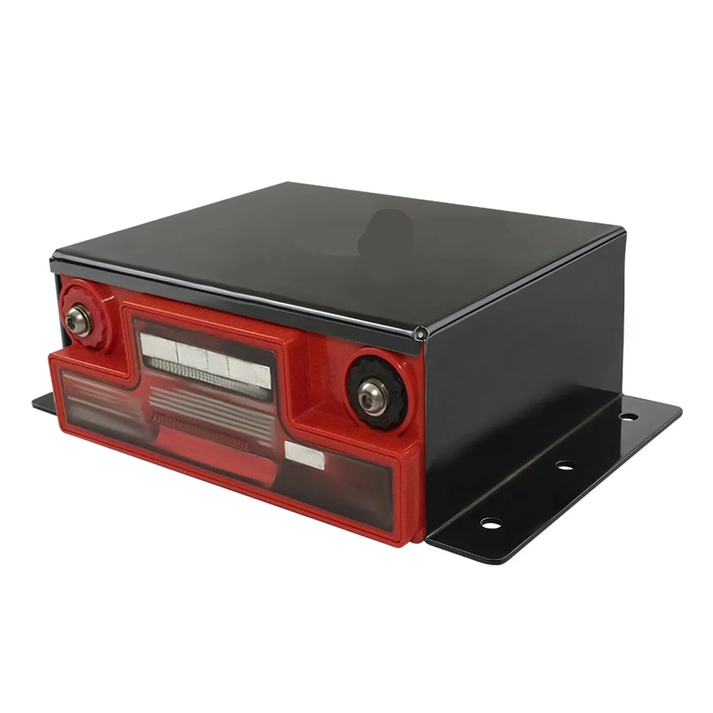 Universal PC680 Black Billet Aluminum Battery Hold Down Tray & Mounting Bracket Kit Car Truck Boat ATV UTV