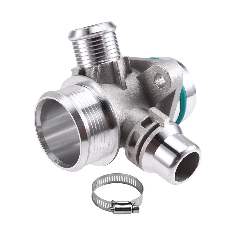 BMW N20 / N26 Engine Aluminum Coolant Hose Connector for F20 / F21 / F22 / F23 / F30 / F31 / F32 / F33 / F34 / F36 / F10 / E84 X1 / E89 Z4 (Replaces 11537639997)