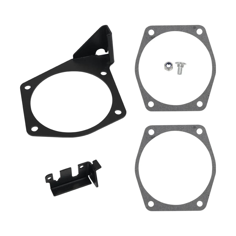 LS / LS2 / LS3 / LS6 / LS7 Engine 4-Bolt Throttle Cable Bracket for 92mm - 102mm Intake Manifolds (Replaces 81012 / 81042 / 81001 / 81002 / 81003 / 81007 / 81043 / 81044)