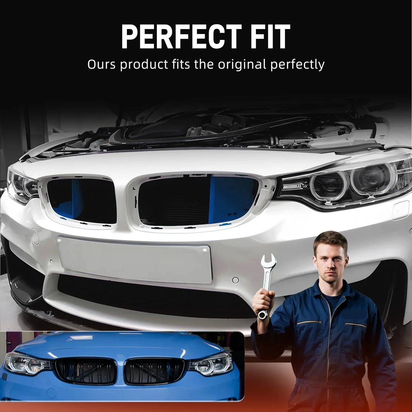 Air Intake Scoops for BMW F20 F30 F32 F36 F87 – Aluminum Cold Air Duct Upgrade