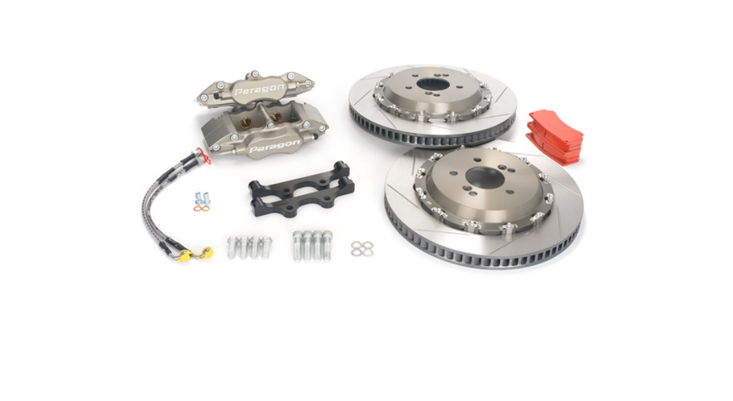 Paragon 4-piston rear big brake kit