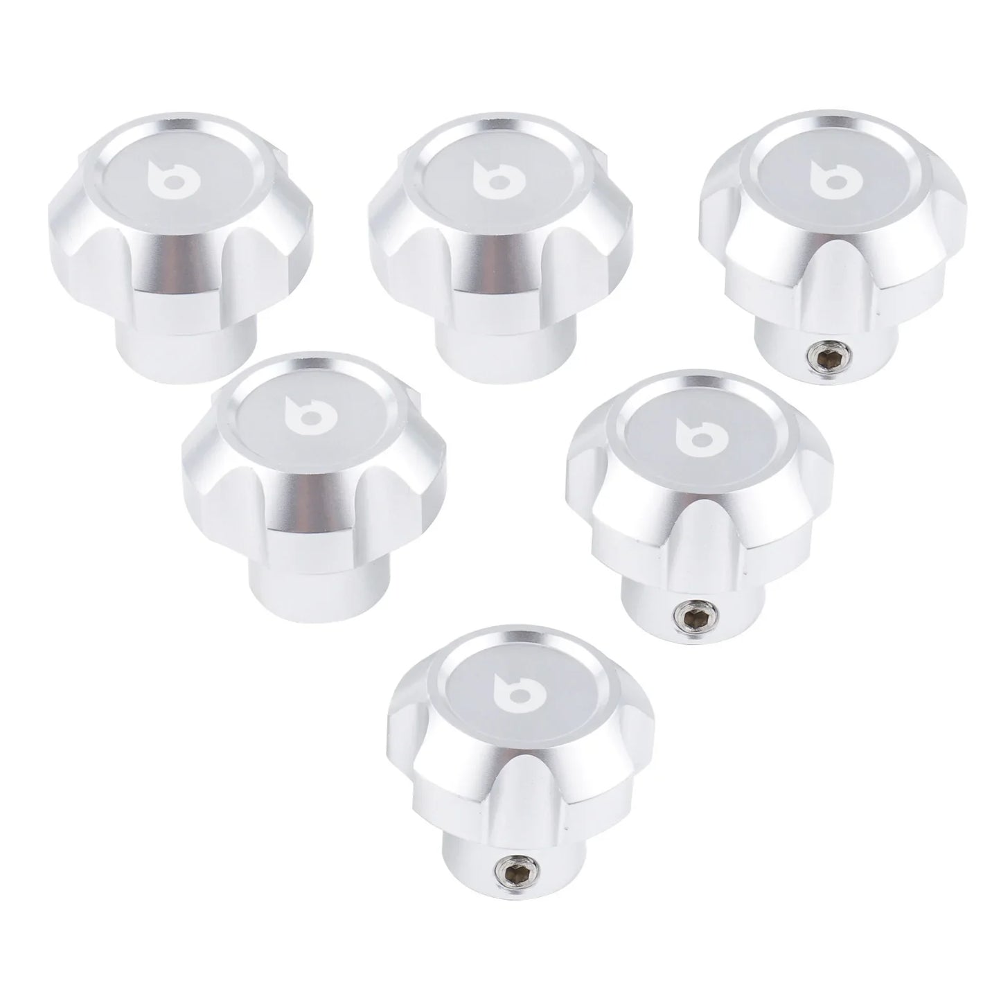 Jeep CJ-5 / CJ-7 / CJ-8 Billet Aluminium Dash Knob Set 1976 - 1986 (6-Piece Set)