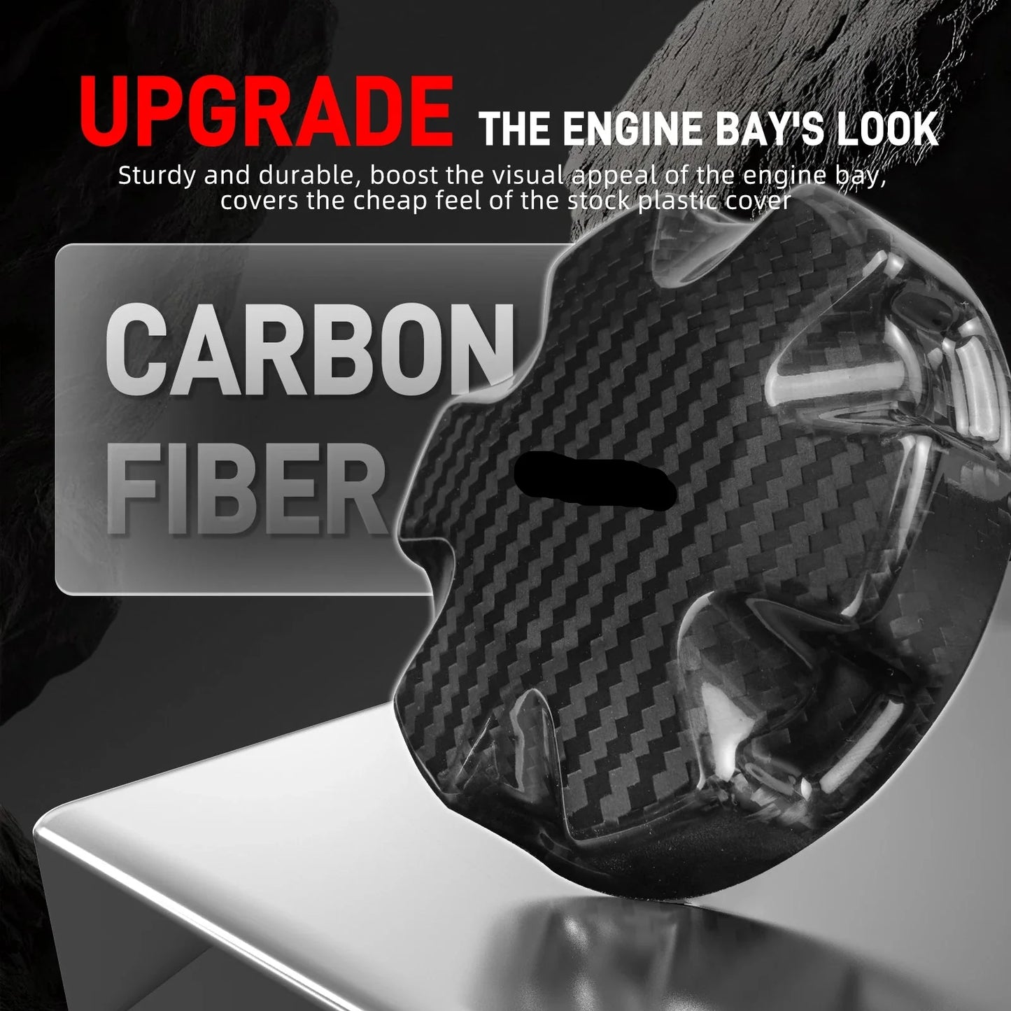 BMW 1 2 3 4 5 6 7 Series / X1 X3 X4 X5 X6 / Z4 Carbon Fiber Coolant Tank Cap Cover 17117639020 2003 - 2020
