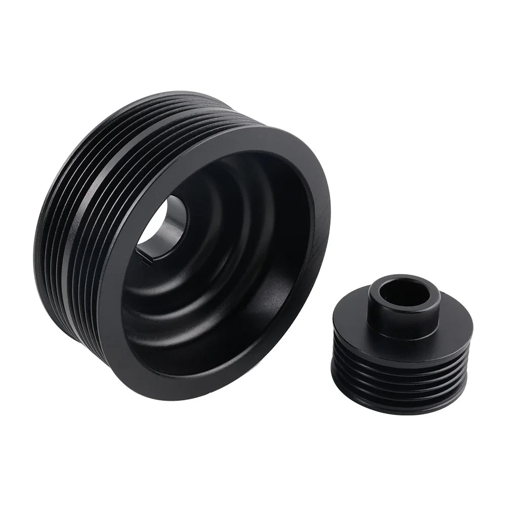 Subaru Impreza WRX / STi EJ20 / EJ25 2.0L / 2.5L Lightweight Aluminum Crankshaft Pulley 2002 - 2007 (Version 7 / 8 / 9 / Blue / Red / Black)