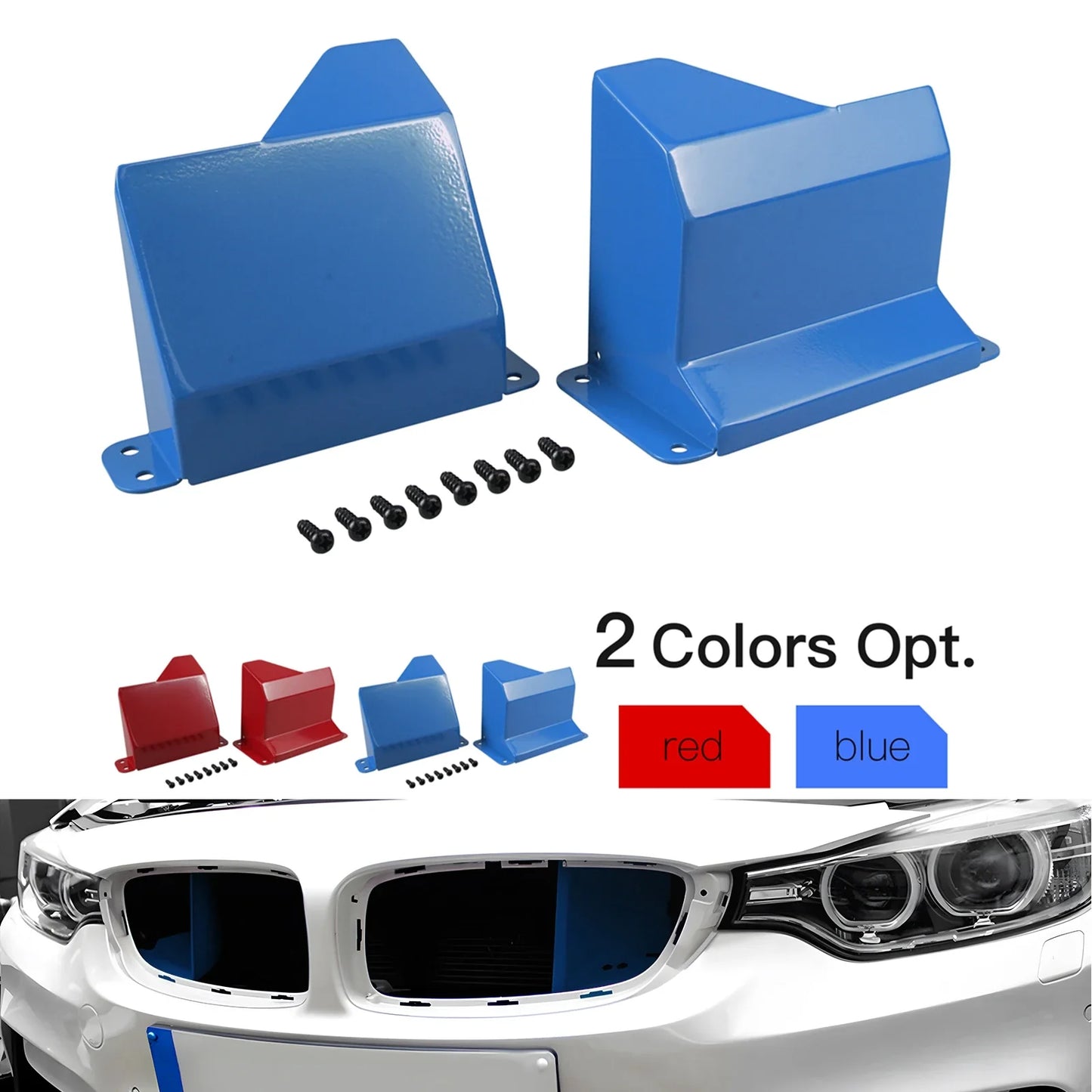Air Intake Scoops for BMW F20 F30 F32 F36 F87 – Aluminum Cold Air Duct Upgrade