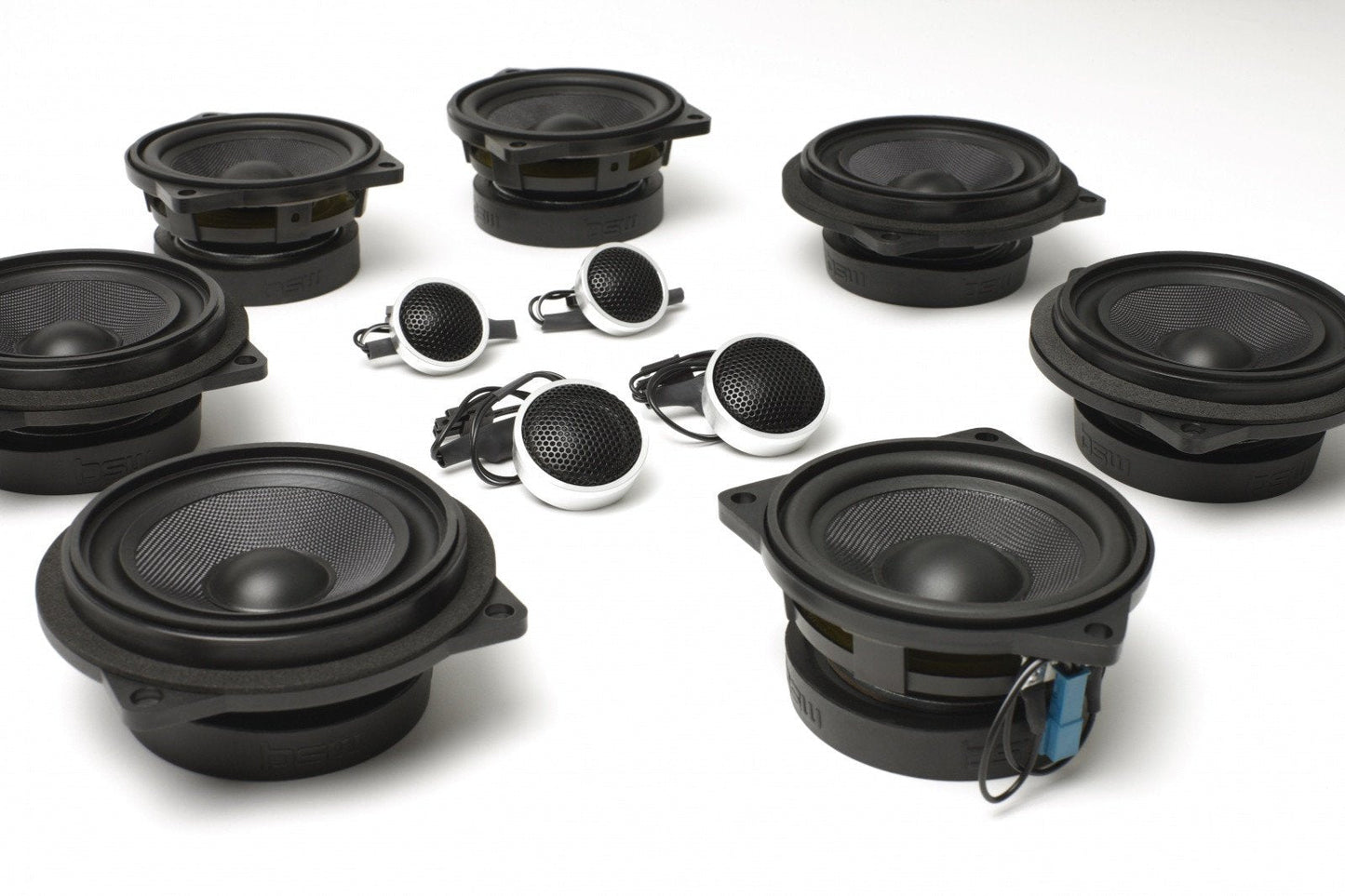 BACKORDERED - SHIPS SECOND HALF OF JULY - RECOMMEND YOU ORDER NOW, LIMITED FUTURE INVENTORY - Stage One BMW Speaker Upgrade for E92 Coupe with Individual / High End Audio