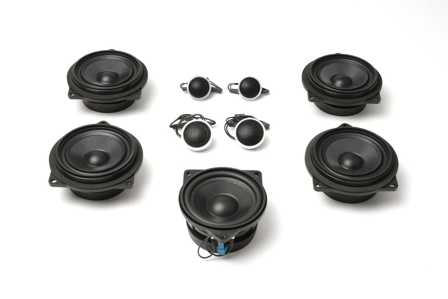 BACKORDERED - SHIPS SECOND HALF OF JULY - RECOMMEND YOU ORDER NOW, LIMITED FUTURE INVENTORY - Stage One BMW Speaker Upgrade for E93 Convertible with Individual / High End Audio
