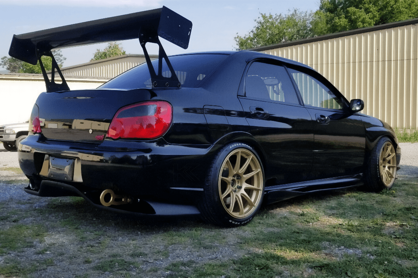 Subaru Impreza GC/GD/GH MaxStyle Rear Diffuser (1997 - 2011)