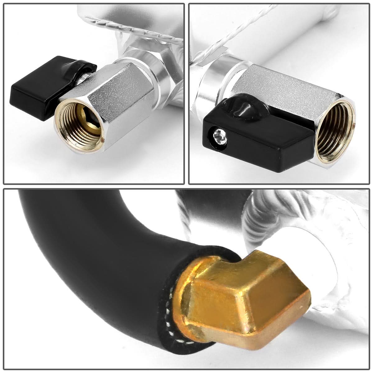 2005-2010 Ford Mustang Aluminum Coolant Tank - Uses Ford RS-90 Cap
