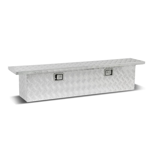 60" Aluminum Crossover Truck Tool Box with Lock & Key